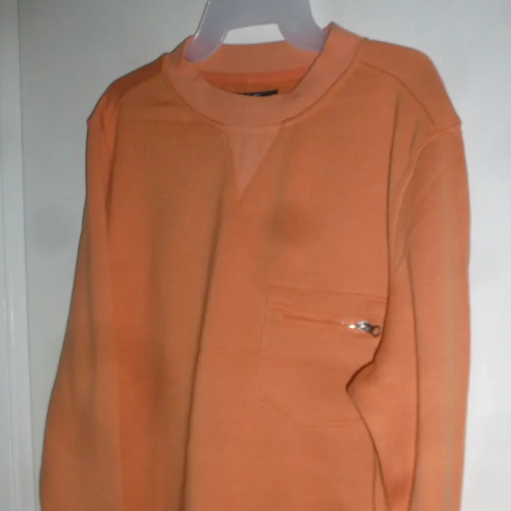 NEW Arthur Beale super soft Crewneck zip front pocket pullover sz L & XXL - Picture 13 of 16